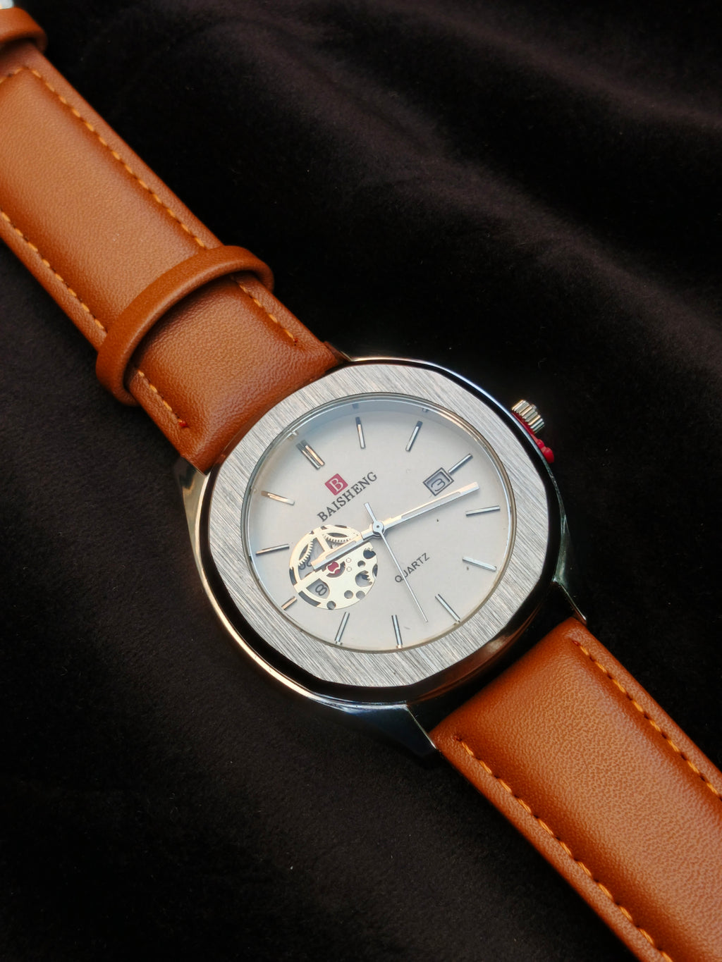 Baisheng Heritage Open-Heart Quartz Watch